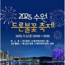 밤하늘을 수놓은 감동, 광교호수공원 드론불꽃쇼 관람기 이미지