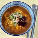 오뚜기 부대찌개 | 라면한끼... 오뚜기 부대찌개라면 첫 시식후기... ★★★... 밥 말아 먹기 좋은 라면...