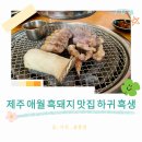 [2503 제주] 제주 고깃집 애월 흑돼지 가성비 좋은 하귀 흑생 내돈내산