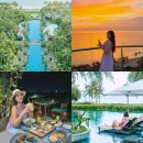 베트남 푸꾸옥 리조트 인터컨티넨탈 푸꾸옥 롱비치 수영장 잉크바 선셋