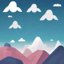 황금빛 노을 이미지