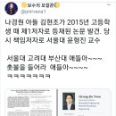 나경원 아들 김현조. 2015년 고교 때 제1저자 등재 논문 발견 이미지