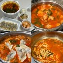 삼부자식당 | 원주 배달 맛집 관설동 삼부자집 닭만두전골 후기!