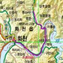 평화누리길 강원06(화천초등학교-꺼먹다리-풍산초교) 이미지