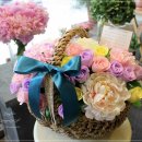 [고양시꽃배달]전시회 꽃바구니 선물, 시들지않는 비누꽃바구니, 선물꽃바구니추천 이미지
