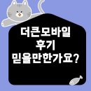 더큰모바일 서비스 후기: 믿을만한가요?