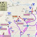 (01-4) 관악산 등산지도, 등산코스, 산행지도 및 등산로입구 안내(서울대입구-무너미고개-삼성천계곡-수목원우회등산로-서울대수목원입구-안양유원지주차장) 이미지