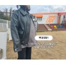 쁘다 | 임산부 체형커버 가능한 오버핏 쁘다티피스 여성가죽자켓