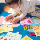 그림책과 함께 놀이로 익히는 말과 글자 | 블루래빗 다중지능 첫 발달 놀잇감 한 달 후기｜유아 발달 놀이