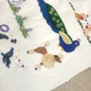 프랑스 자수 배우기 - 동물 자수 이미지