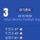 [23/24 AFC Champions League 16강 1차전] 울산 HD FC vs 반포레 고후 골장면.gif 이미지