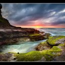 아침의 바다 이미지