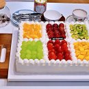 홈플러스 메가 과일몽땅 생크림 케이크 맛도 좋네요