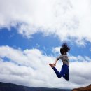 하와이바다가 지쳐? 카우아이 와이메아캐니언 대협곡 Waimea canyon 안다미로 점프사진 나팔리코스트