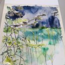 수채화 물빛그림 이미지