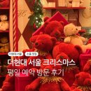 더현대 서울 크리스마스 사전 예약 후기 해리상점 소품들