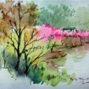 복사꽃피는마을 이미지