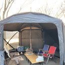 엠스토브주 | 아이두젠 모빌리티 옥타곤 쉘터와 화목난로 세팅 캠핑의 정석