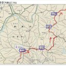 구미리 마을회관 옆 | 2018.01.25. [경북山行記 102] 경북 문경 작약산→은점봉