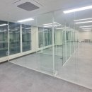 1520 | [고양시 시트지] 덕양구 사무실 유리칸막이 도트 그라데이션 양방향 필름(1520 폭) 고급스러운 연출