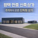 안중역초운공인중개사사무소 | 평택 안중, 주차 걱정 없는 단독형 신축상가 (요즘 뜨는 업종 딱 맞는 자리)