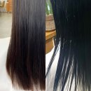 여자 긴머리 염색 잘하는 곳 청담동 미용실 라시옹에서 블루블랙염색 하고 온 후기