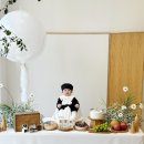 뮤플라워 | 뮤스튜디오 위례 백일잔치 후기｜공간대여부터 케이크·상차림·음식까지 준비 완벽했던 우리 아기...