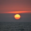 안면도수평선 이미지