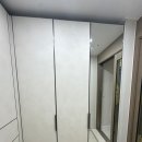 구미인테리어필름 신발장 붙박이장 화장대 시트지 시공후기 예림 HN2009스톤 발렌무디크림