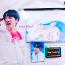 [NU&#39;EST 굿즈 후기] YOUR OCEAN님 부기건 슬로건+부채+스티커+포토카드 후기.