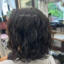 [신창동 미용실] 가라앉는 얇은 모발 심폐소생술!에이바헤어 주리쌤의 탱글한 '단발 히피펌' 시술후기🖤