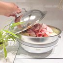 갱상도야채고기찜 - 강동구 구천면로41길 10 | 스테니 인덕션찜기추천 스텐찜기냄비로 만든 푸짐한 고기야채찜후기