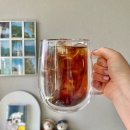 유리 | 홈카페 컵 추천 몬즈 손잡이 이중내열유리컵 후기