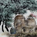 생활수묵화와 우드버닝 이미지