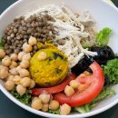 033푸드랩 | 원주 : 건강한 한 끼 샐러디 무실점 후기 (+ 정희원 픽 치킨 곡물볼 / 위치 / 메뉴 / 가격 / 칼로리)