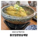 종갓집 | 울산삼계탕맛집 종갓집한방삼계탕 몸보신 제대로 한 솔직후기