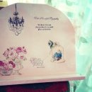 냅킨아트 독서대 만들기 이미지