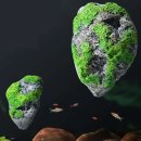 뜨는 돌 이미지