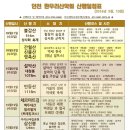 인천한우리 산악회 9. 10월 산행일정표 이미지