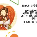 2024.11.3.주일낮예배(롬 8:29~39, 로마교회에 보낸 사도바울의 편지(19) 당신은 하나님을 믿으십니까?) 이미지