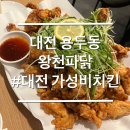 파닭지붕의에 치킨 | 대전 용두동 파닭이 맛있는 가성비 치킨 왕천파닭 내돈내산