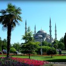 터키, 이스탄불의 '슐탄 아흐멧의 사원, 불루모스크' 이미지
