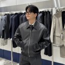 지오지아앞 | 봄 아우터 추천 지오지아 주우재 셋업 속 남자 레더 자켓과 슬랙스