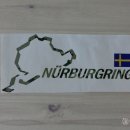 TaD-NURBURGRING뉘르부르크링서킷스티커-스웨덴국기데칼-밀리터리(new)-주문제작 이미지