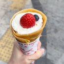 버터레코드 | 부산 남포동 디저트 카페, 버터레코드 남포점 더블베리 크레페 후기