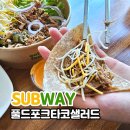 타코이야기 | 써브웨이 신메뉴 풀드포크 타코샐러드 솔직 후기 서브웨이 가락시장점