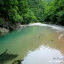 강원 정선 덕산기계곡 / 덕산기계곡 드론 / 계곡 트레킹 8키로 이미지