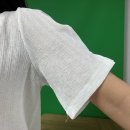 여름 커플 시밀러룩 추천 지헨느 하늘 체크 롱밴딩 스커트 &amp; 니트, 크림 팬츠+로미스토리 페미닌하트...