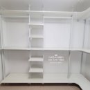 광주송정역모아엘가아파트 | 광주시스템행거 광산구 송정동 광주송정역모아엘가 붙박이장 없는 작은방에 ㄷ자형 드레스룸