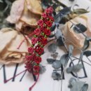 매듭 | 꽃팔찌 만들기, 레드 컬러 꽃매듭 팔찌 후기